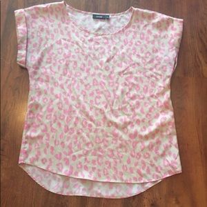 Pink printed tshirt